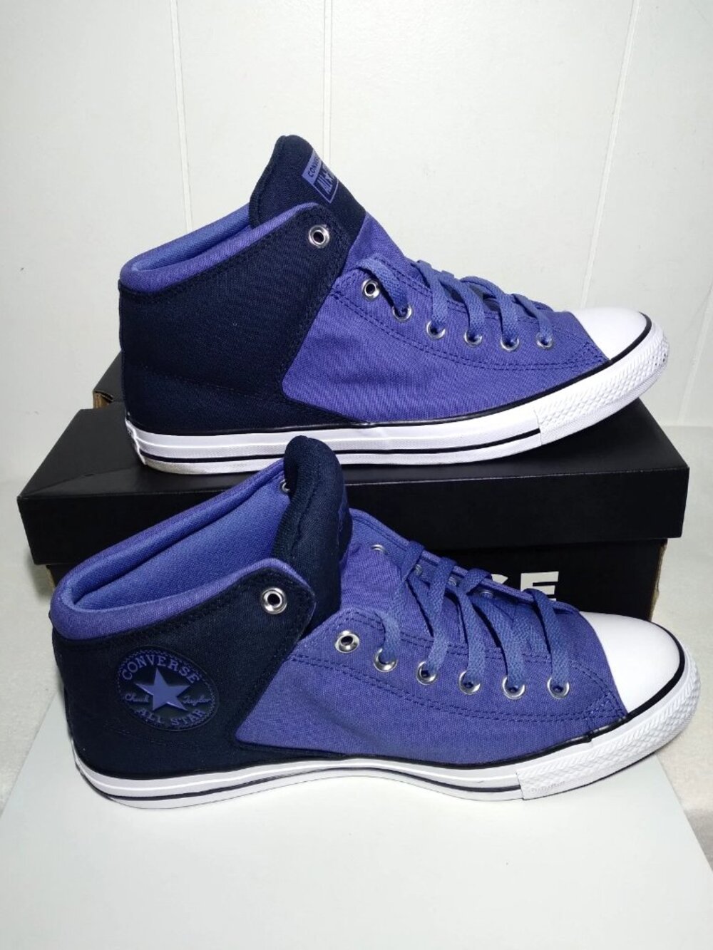 Converse Chuck Taylor High Street Mid Mens Sneaker Size 12 Indigo Storm A21462F